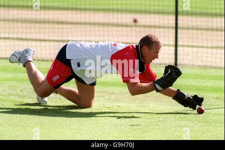 Cricket - vierte Cornhill Insurance Test - England V West Indies - Netze Stockfoto