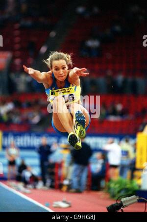 Leichtathletik - Norwich Union Indoor Trials und AAA-Meisterschaften Stockfoto