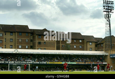 Fußball - Coca-Cola Football League Championship - Southend United / Cardiff City - Roots Hall. Roots Hall, Heimat von Southend United Stockfoto