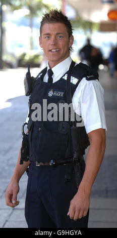 Wachtmeister gekrönt Herr Gay UK Stockfoto