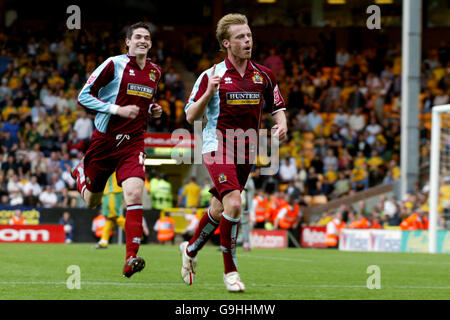 Fußball - Coca-Cola Football League Championship - Norwich City V Burnley - Carrow Road Stockfoto