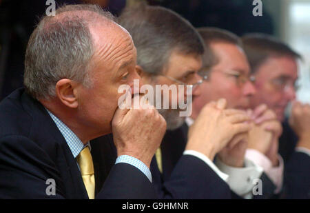 Tony Blair Stühle Treffen der UK Bürgermeister Stockfoto