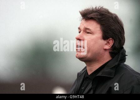 Fußball - Shropshire Senior Cup - Halbfinale-Shifnal Stadt V Telford United Stockfoto