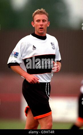 Fußball - Shropshire Senior Cup - Halbfinale-Shifnal Stadt V Telford United Stockfoto