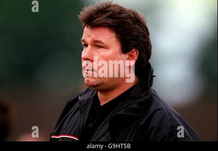 Fußball - Shropshire Senior Cup - Halbfinale-Shifnal Stadt V Telford United Stockfoto