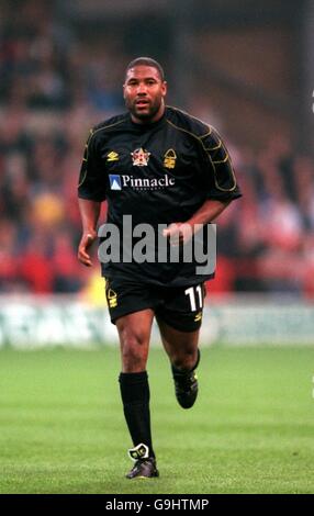 Fußball - Mark Crossley Testimonial - Nottingham Forest europäischen Pokal gewinnen XI V Mark Crossley All-Star-XI Stockfoto