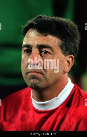 Fußball - Mark Crossley Testimonial - Nottingham Forest European Cup siegreich XI gegen Mark Crossley's All-Star XI. Bryn Gunn, Nottingham Forest European Cup siegreich XI Stockfoto