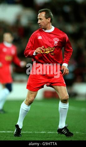 Fußball - Mark Crossley Testimonial - Nottingham Forest europäischen Pokal gewinnen XI V Mark Crossley All-Star-XI Stockfoto