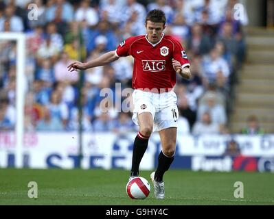 Fußball - FA Barclays Premiership - Reading / Manchester United - Madejski Stadium. Michael Carrick, Manchester United Stockfoto