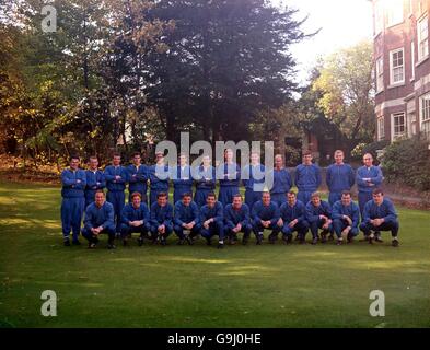 Fußball - freundlich - England V Tschechoslowakei - England Ausbildung Stockfoto