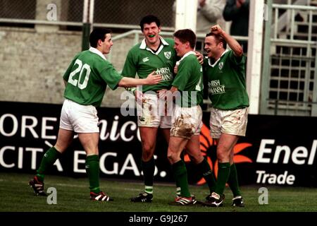 Rugby-Union - Lloyds TSB Six Nations Championship - Italien / Irland Stockfoto