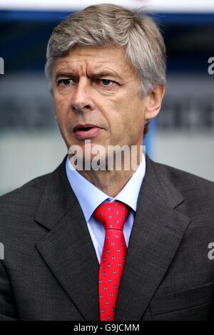 Fußball - FA Barclays Premiership - Reading / Arsenal - Madejski Stadium. Arsene Wenger, Arsenal Manager Stockfoto