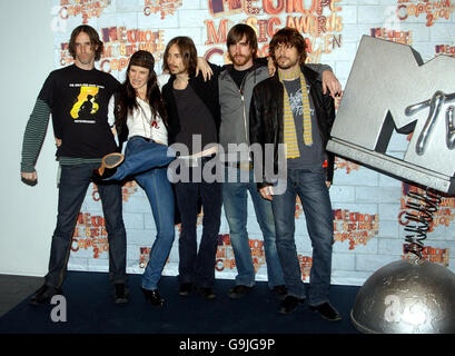 MTV Europe Music Awards 2006 - Pre-Event Pressekonferenz Stockfoto