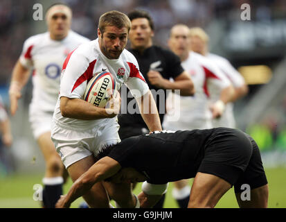 Rugby-Union - Länderspiel - England V Neuseeland - Twickenham Stockfoto