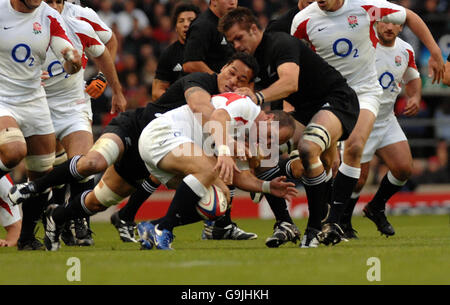 Rugby-Union - Länderspiel - England V Neuseeland - Twickenham Stockfoto