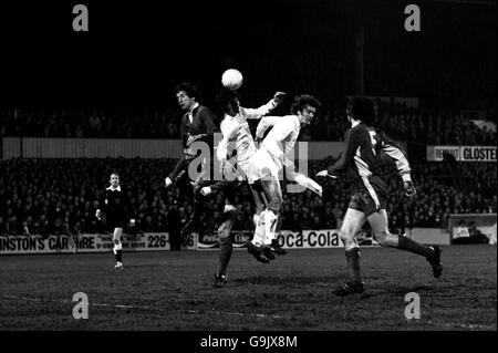 Fußball - Pokal - 4. Runde Replay - Wimbledon gegen Leeds United Stockfoto