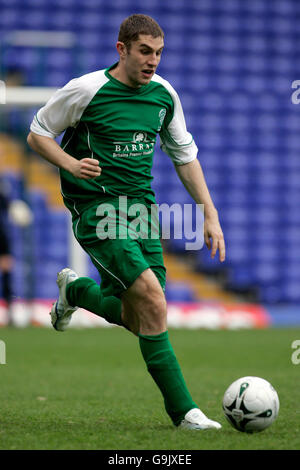 Fußball - FA Vase - Finale - Hillingdon Borough Town / Nantwich Town - St Andrews. Chris Hibbs, Stadt Nantwich Stockfoto