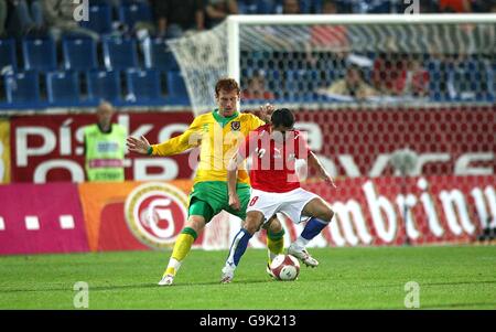 Fußball - EM-Qualifikation - Tschechien V Wales Stockfoto