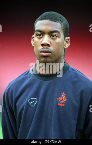 Fußball - Europameisterschaft unter 16 - Gruppe B - Holland gegen Polen. Reinhard Breinburg, Holland Stockfoto