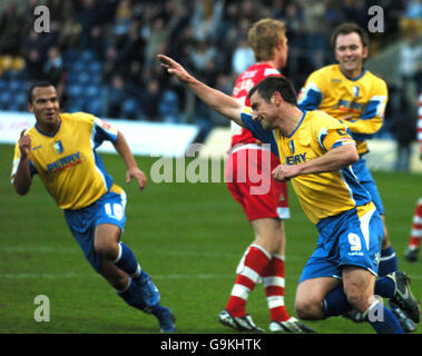 Fußball - Pokal - zweite Runde - Mansfield Town V Doncaster Rovers - Feldmühle Stockfoto