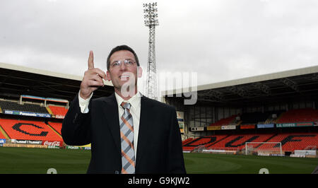 Fußball - Dundee United Pressekonferenz - Tannadice Park. Craig Levein, Manager von Dundee United, wird als neuer Manager im Tannadice Park in Dundee vorgestellt. Stockfoto