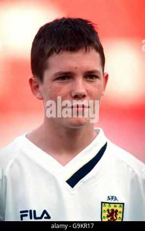 Fußball - Europameisterschaft unter 16 - Gruppe D - Frankreich gegen Schottland. Stephen McGowan, Schottland Stockfoto