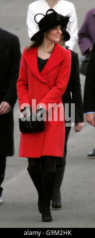 Prinz William in Sandhurst vorbei Stockfoto