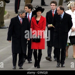 Prinz William in Sandhurst vorbei Stockfoto