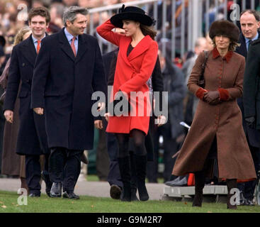 Prinz William in Sandhurst vorbei Stockfoto