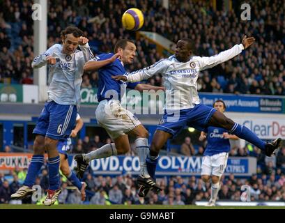 Fußball - FA Barclays Premiership - Everton V Chelsea - Goodison Park Stockfoto