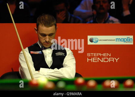 Snooker - Maplin UK Snooker Championship - Finale - York Stockfoto