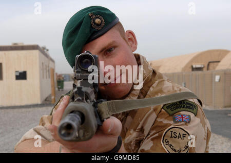 Afghanistan-Patrouille Stockfoto