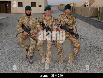 Afghanistan-Patrouille Stockfoto