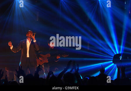 BRIT Awards 2007-Launch-Party - London Stockfoto