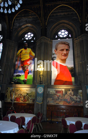 Fußball - PFA hundertjährigen Launch - Manchester Town Hall Stockfoto