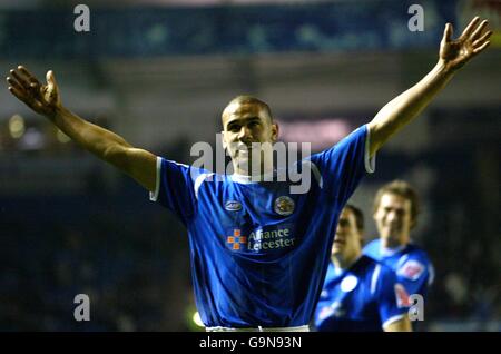 Fußball - FA-Cup - 3. Runde - Leicester City V Fulham - The Walkers Stadium Stockfoto