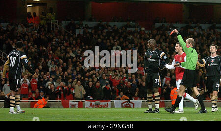 Fußball - FA Barclays Premier League - Arsenal V Charlton Athletic - Emirates Stadium Stockfoto