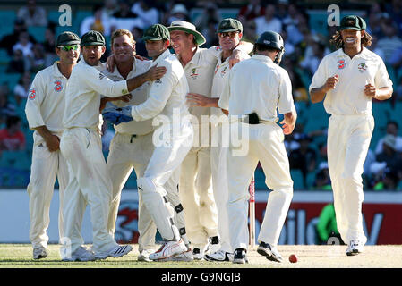 Cricket - Ashes-Tour - fünfte 3-Mobile Test - Australien V England - Tag3 - Sydney Stockfoto