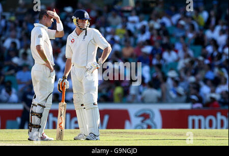 Cricket - Ashes-Tour - fünfte 3-Mobile Test - Australien V England - Tag3 - Sydney Stockfoto