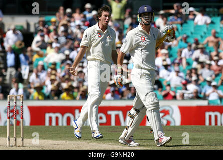 Cricket - Ashes-Tour - fünfte 3-Mobile Test - Australien V England - Tag 4 - Sydney Stockfoto