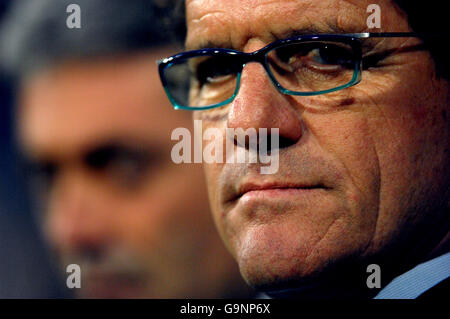 Fußball - Spanische Primera League - Real Madrid gegen Levante - Santiago Bernabeu. Fabio Capello, Trainer von Real Madrid Stockfoto