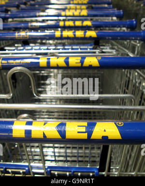 IKEA Lager Stockfoto