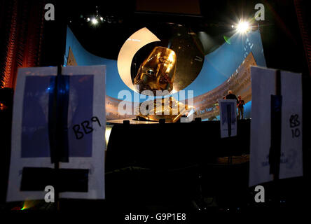 BAFTA-Vorbereitungen am Royal Opera House - London Stockfoto