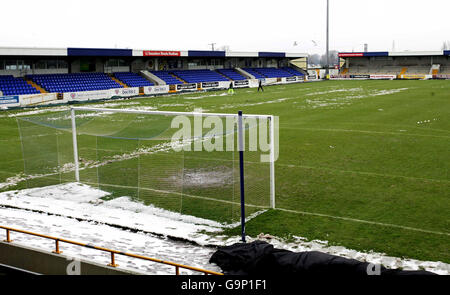 Fußball - Coca-Cola Football League Two - Chester City V Hereford United - Saunders Honda Stadion Stockfoto