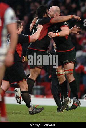 Rugby-Union - Guinness Premiership - Sarazenen V Gloucester - Vicarage Road Stockfoto