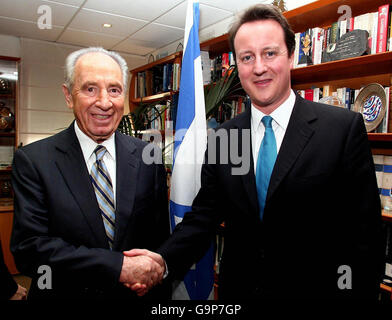 Cameron Besuche Naher Osten Stockfoto