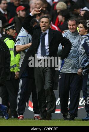 Fußball - Carling Cup - Finale - Chelsea V Arsenal - Millennium Stadium Stockfoto