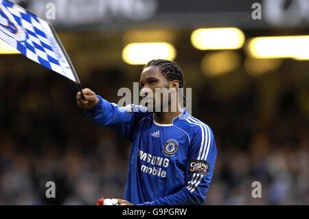 Fußball - Carling Cup - Finale - Chelsea V Arsenal - Millennium Stadium Stockfoto