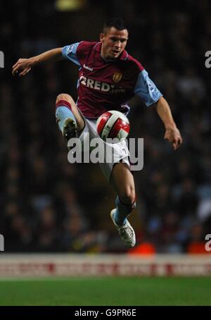 Fußball - FA Barclays Premiership - Aston Villa / Arsenal - Villa Park. Phillip Bardsley, Aston Villa Stockfoto