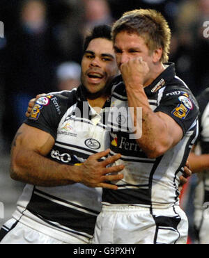 Rugby League - Engage Super League - Hull FC V Katalanen Drachen - KC Stadium Stockfoto